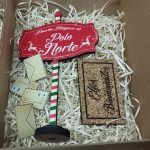 Puerta mágica de los elfos de Papá Noel