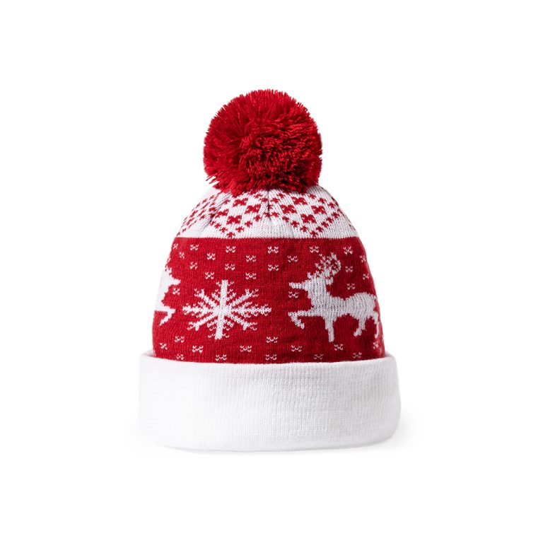 Gorro navidad rojo y blanco